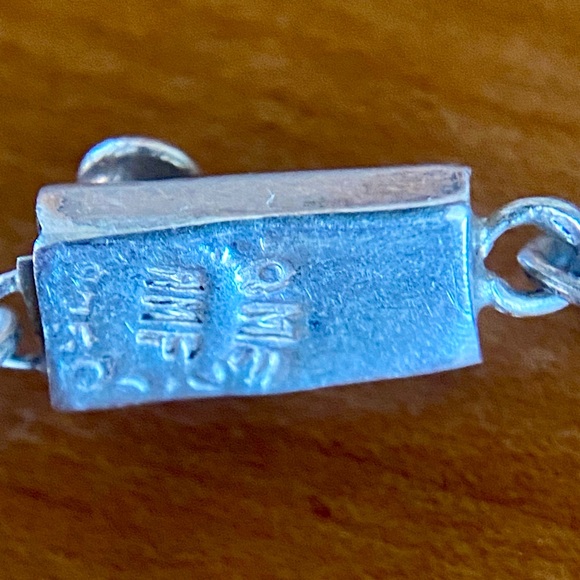 Vintage Taxco Sterling Silver  Dangling Bead Balls Bib Chocker Necklace - Picture 3 of 5